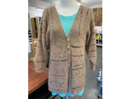 CIKORIE Cardigan i NELLIE by PERMIN